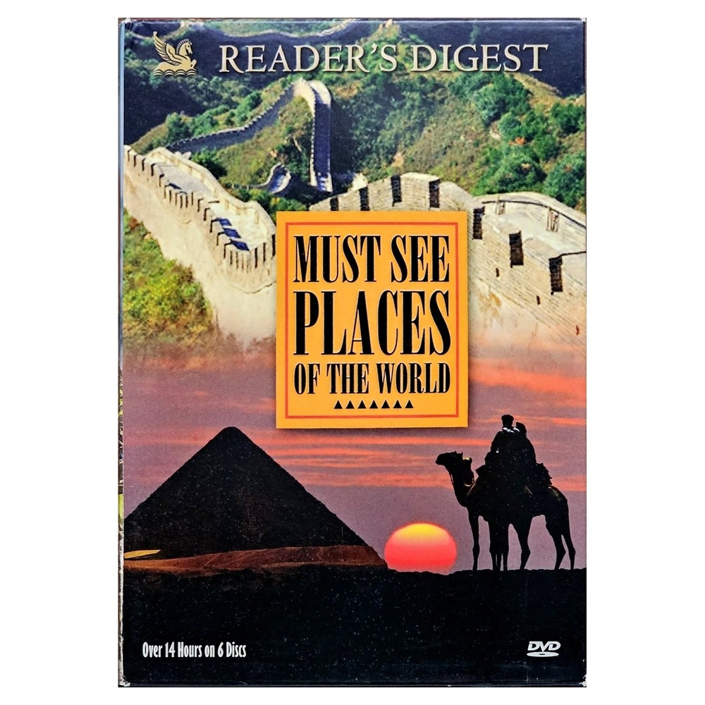 Readers Digest Must See Places Of The World 6 Disc DVD Documentary Travel Series
